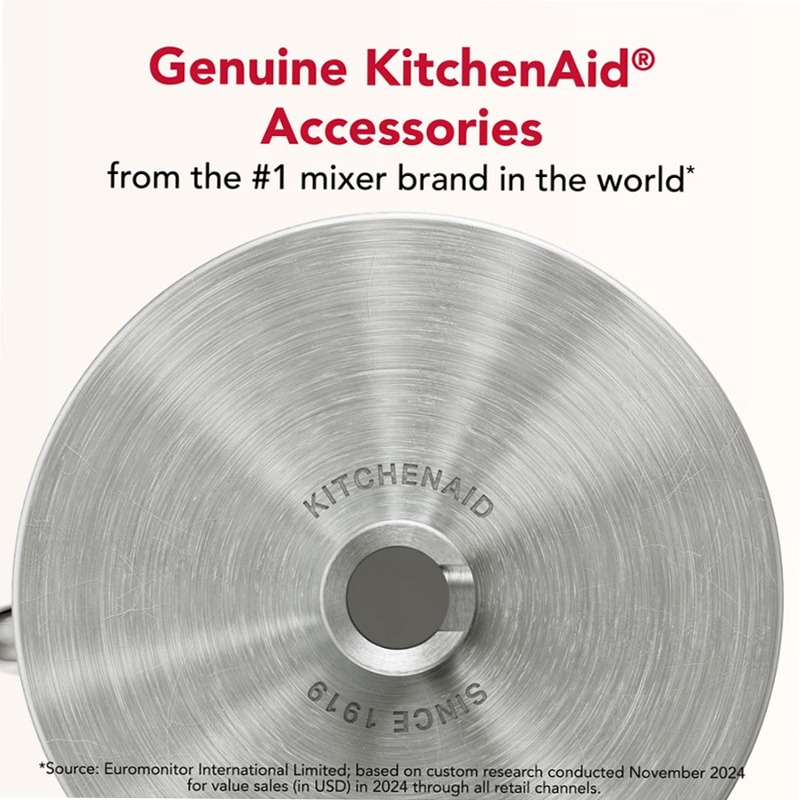 Impastatrice in acciaio inossidabile per KitchenAid®