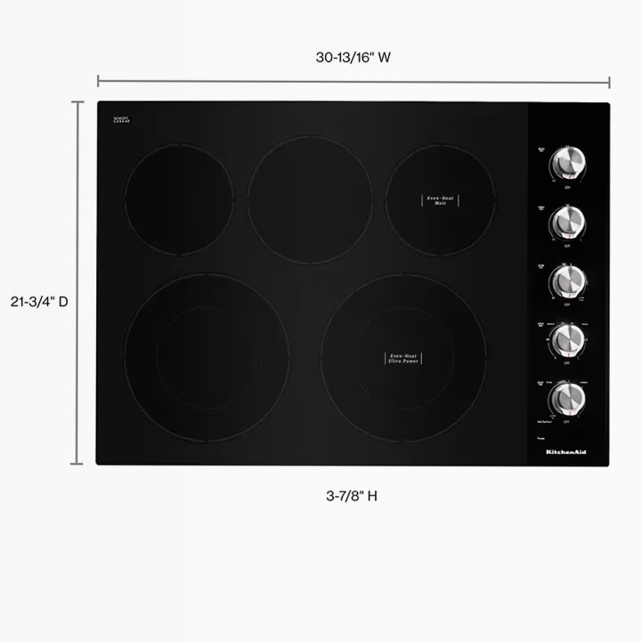 Cooktop KitchenAid 30"