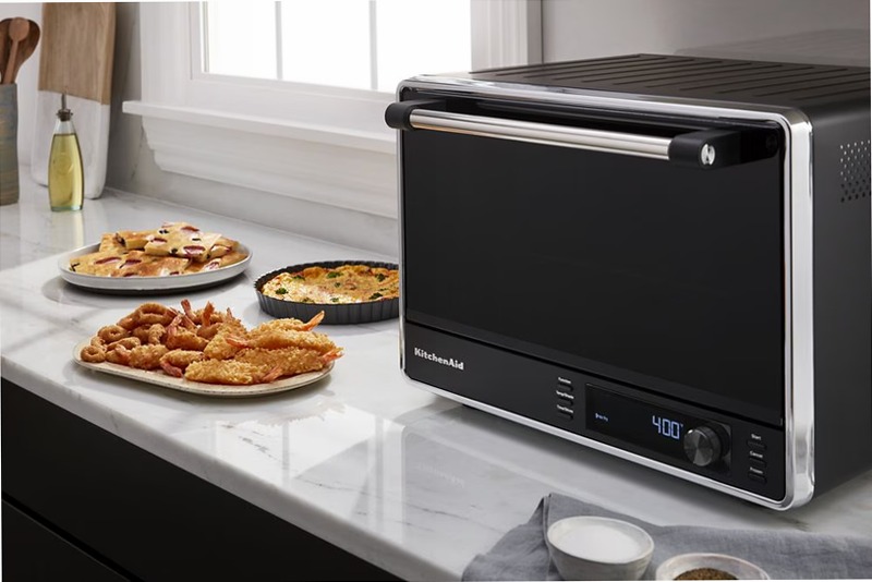 Forno a controsoffitto con convezione a doppia e Air Fry