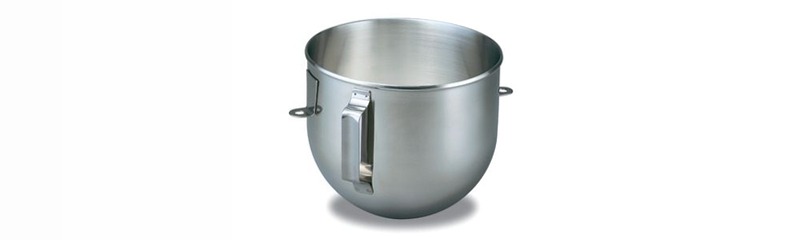 5 Quart Bowl-Lift acciaio inossidabile lucido con maniglia