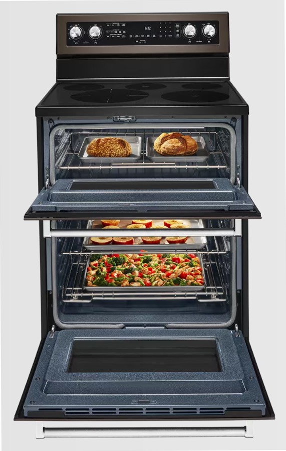30 Pollici 5 Bruciatori Elettrico Doppio Forno Convezione