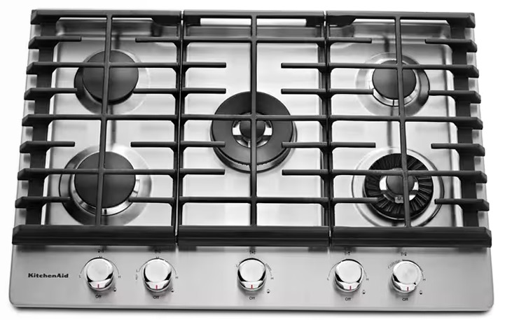 Cooktop 30" a 5 bruciatori