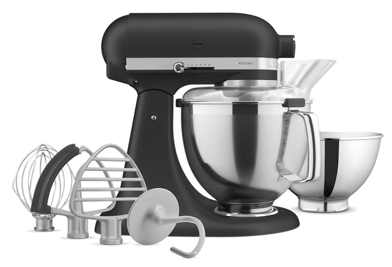 Mixer KitchenAid® Artisan® Series 5 Quart Tilt-Head Stand con Premium Accessori Pack
