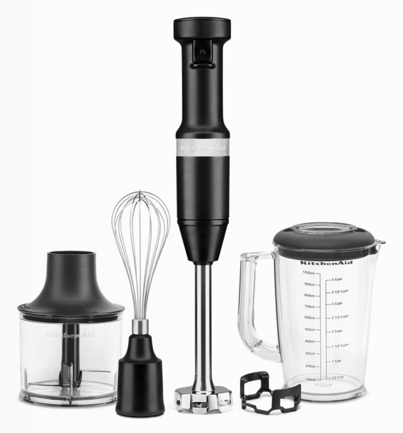 Frullatore a mano a batteria Kitchenaid Bianco