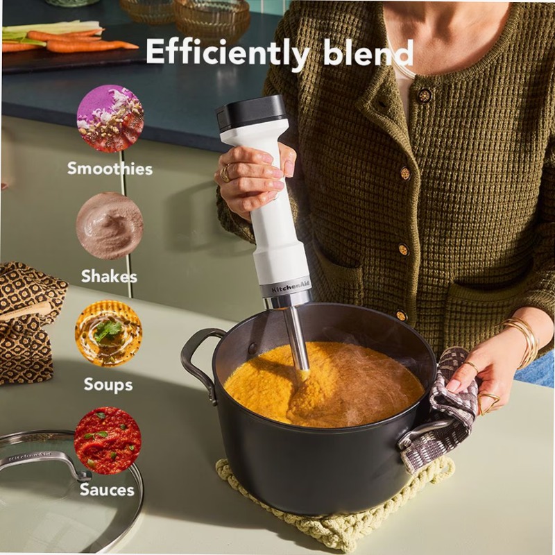 KitchenAid Go® Miscelatore a mano senza cordone - batteria inclusa