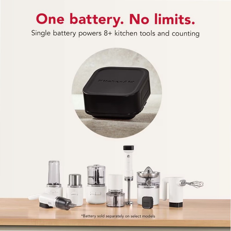 KitchenAid Go® Miscelatore a mano senza cordone - batteria inclusa