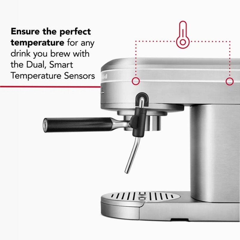 Macchina semiautomatica del metallo dell'espresso con frullato automatico Beige