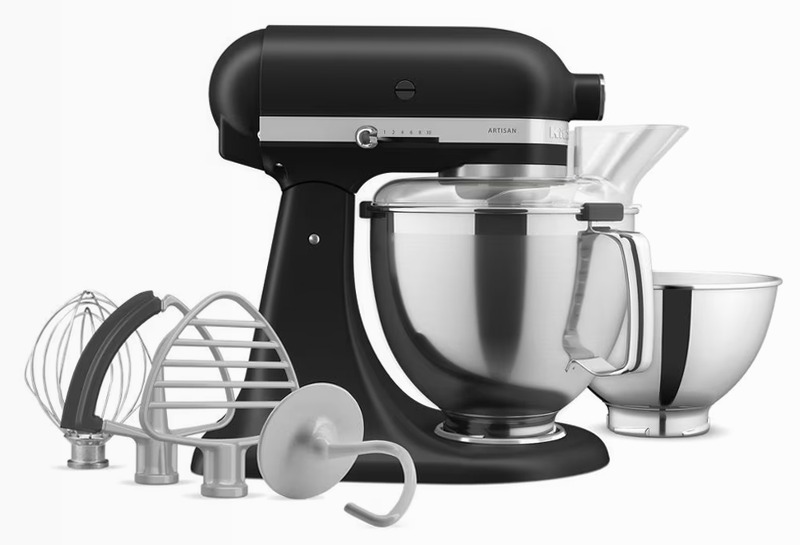 Mixer KitchenAid® Artisan® Series 5 Quart Tilt-Head Stand con Premium Accessori Pack