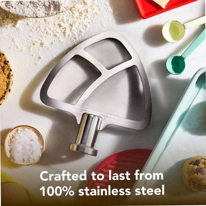 Battente piatto in acciaio inossidabile per KitchenAid®