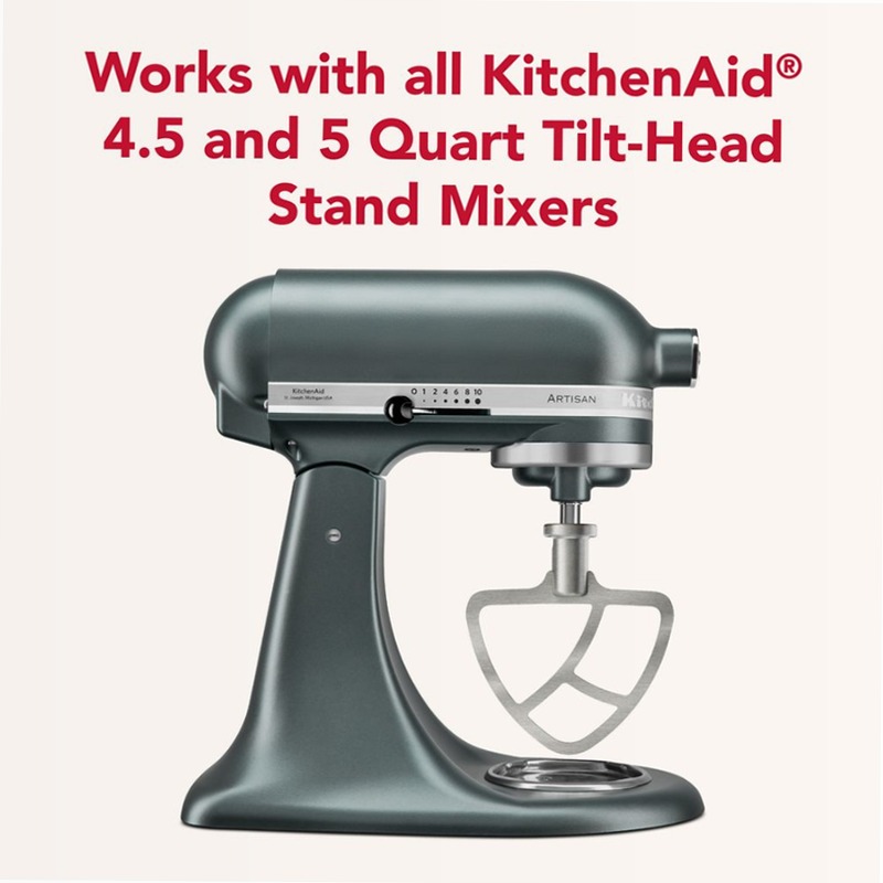 Battente piatto in acciaio inossidabile per KitchenAid®