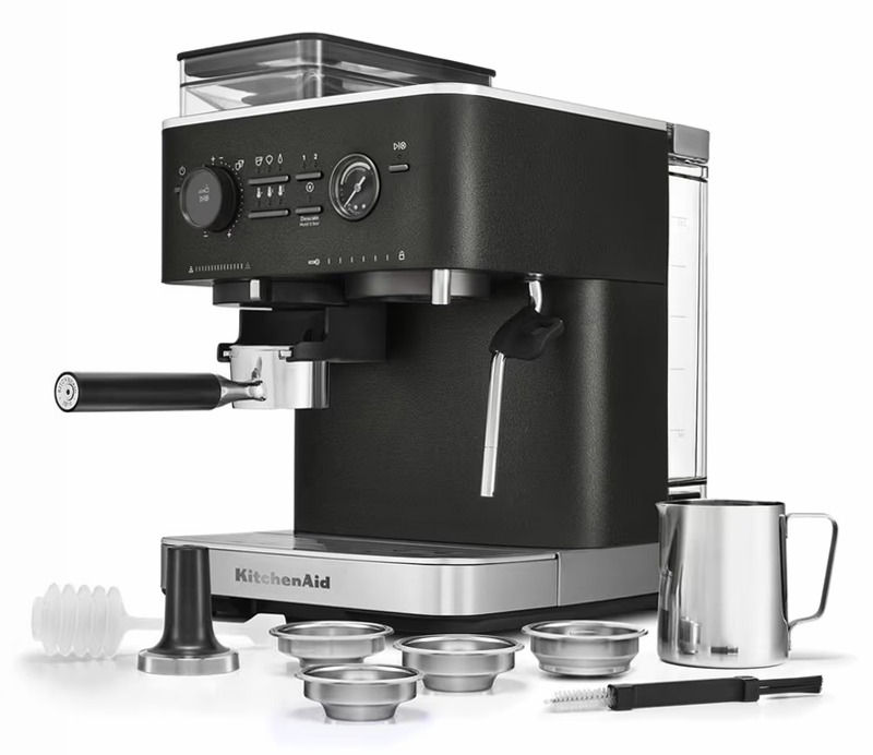 Macchina semiautomatica per espresso con Grinder Burr
