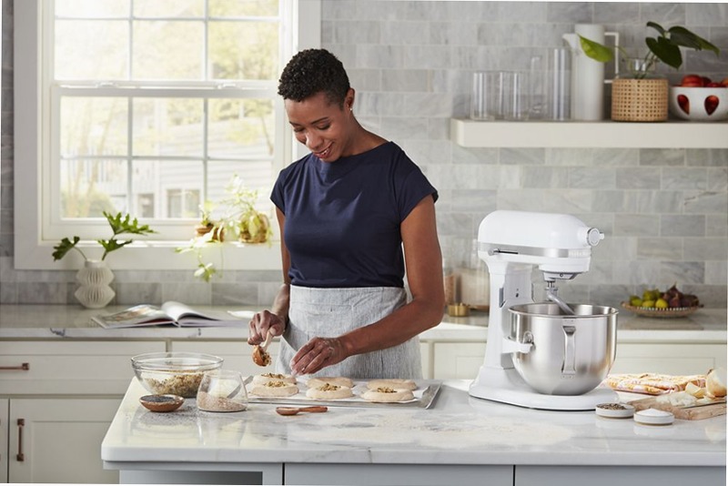 CucinaAid® Miscelatore 7 Quart Bowl-Lift Stand Beige