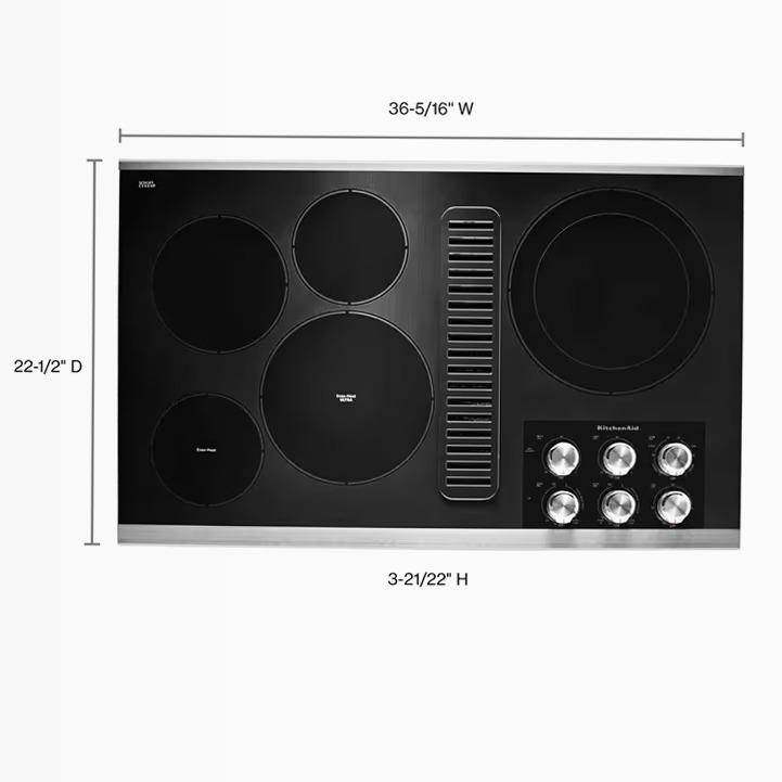 Cooktop KitchenAid 36"