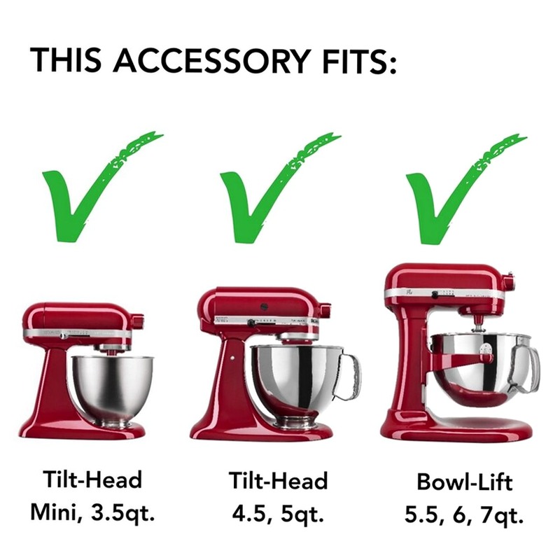 Attaccamento di ghiaccio rasato KitchenAid® Bianco