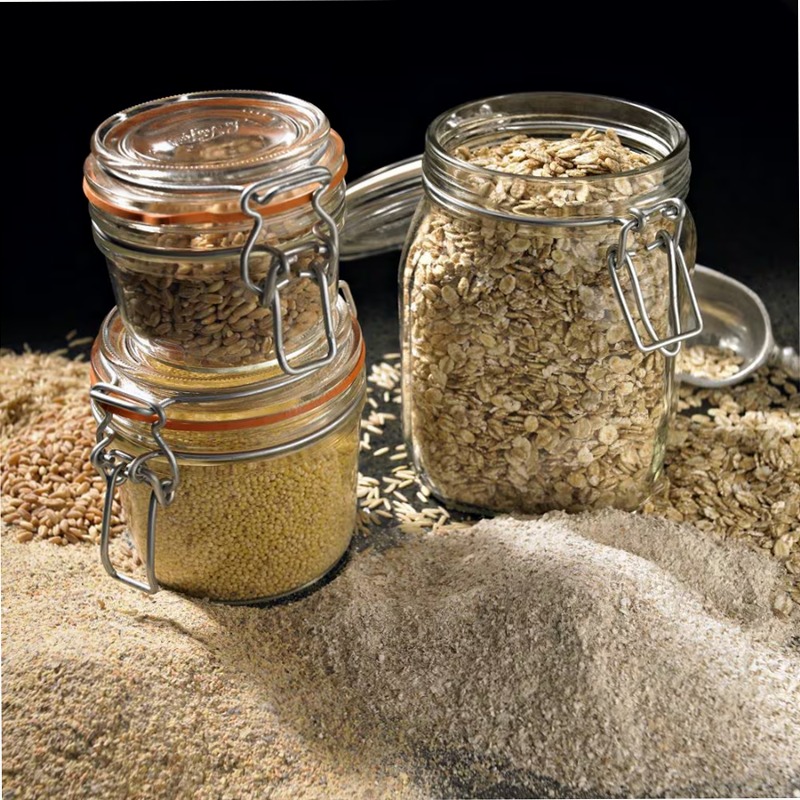 Mulino in metallo per cereali