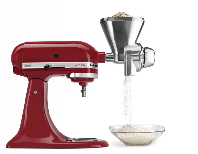 All Metal Grain Mill Titanio