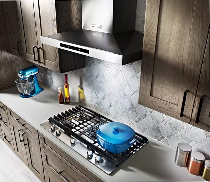 Cooktop 36" 5-Burner Gas con Griddle 5