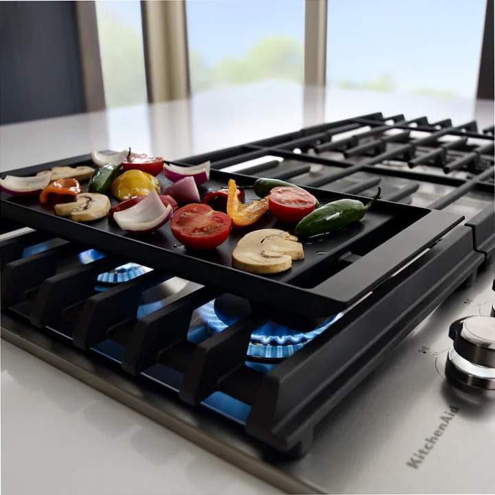 Cooktop 36" 5-Burner Gas con Griddle 5