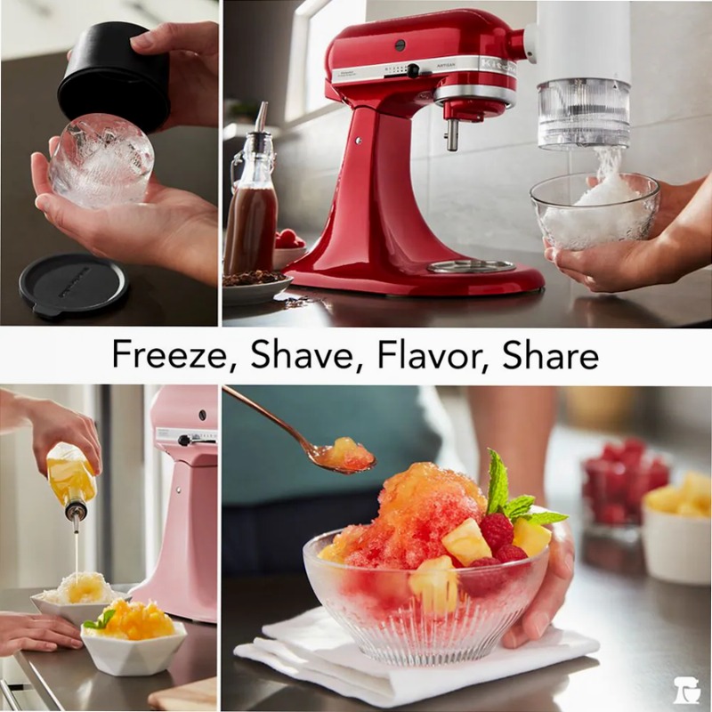 Accessori per lama KitchenAid® per ghiaccio rasato Bianco