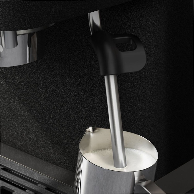 Pitcher del latte in acciaio inossidabile per macchine espresso Avorio