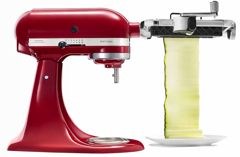 Cutter Attachment KitchenAid® - Foglio Vegetale con Lama Spaghetti