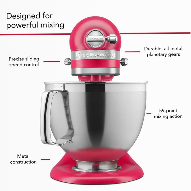 2023 Colore dell'anno Hibiscus Stand Mixer