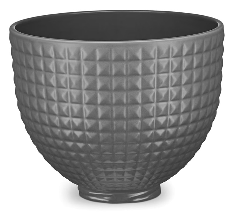5 Quart Studded Ceramic Bowl