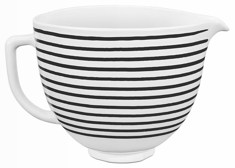 5 Quart Strisce Orizzontali Modelli su Ceramica