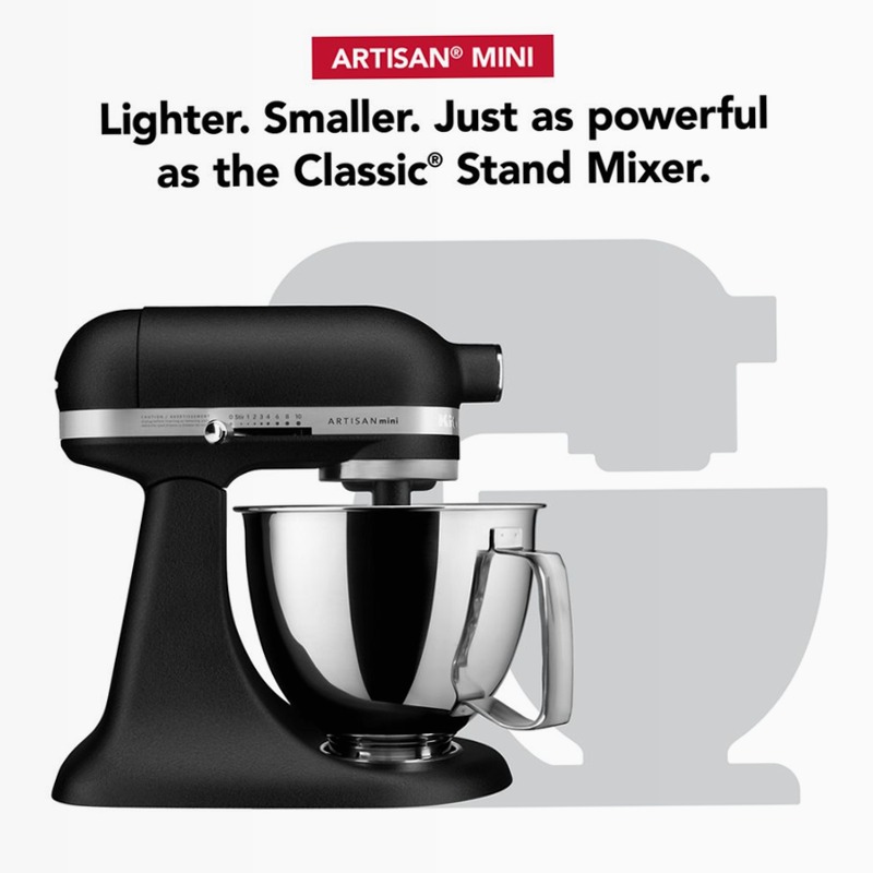 Miscelatore per piedini in tilt-Head Artisan® Mini 3.5 Quart