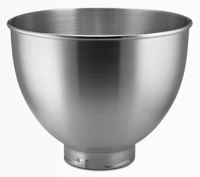 5 Quart Stainless Steel Bowl for Tilt Head Stand Mixer (Fits model K45)