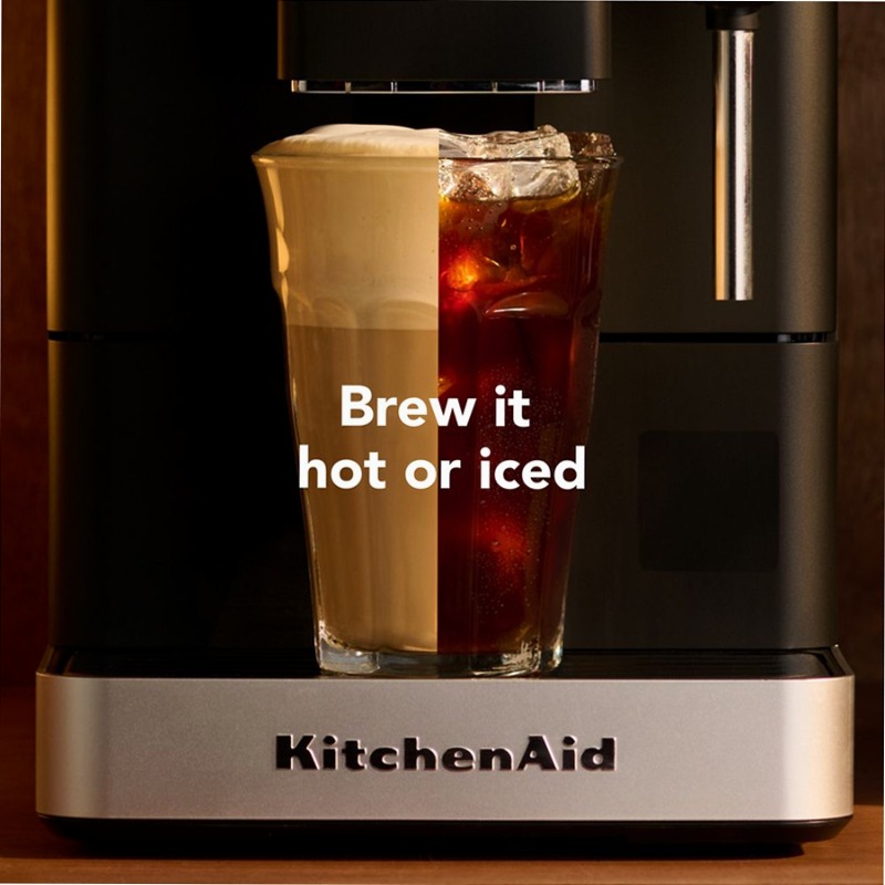 Macchina per Espresso KF2 - Caffè a Freddo e Caldo Ambra 1.8lt 15bar