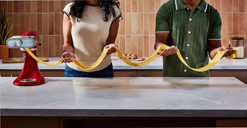 3 in 1 Pasta di Metallo Allegato per KitchenAid