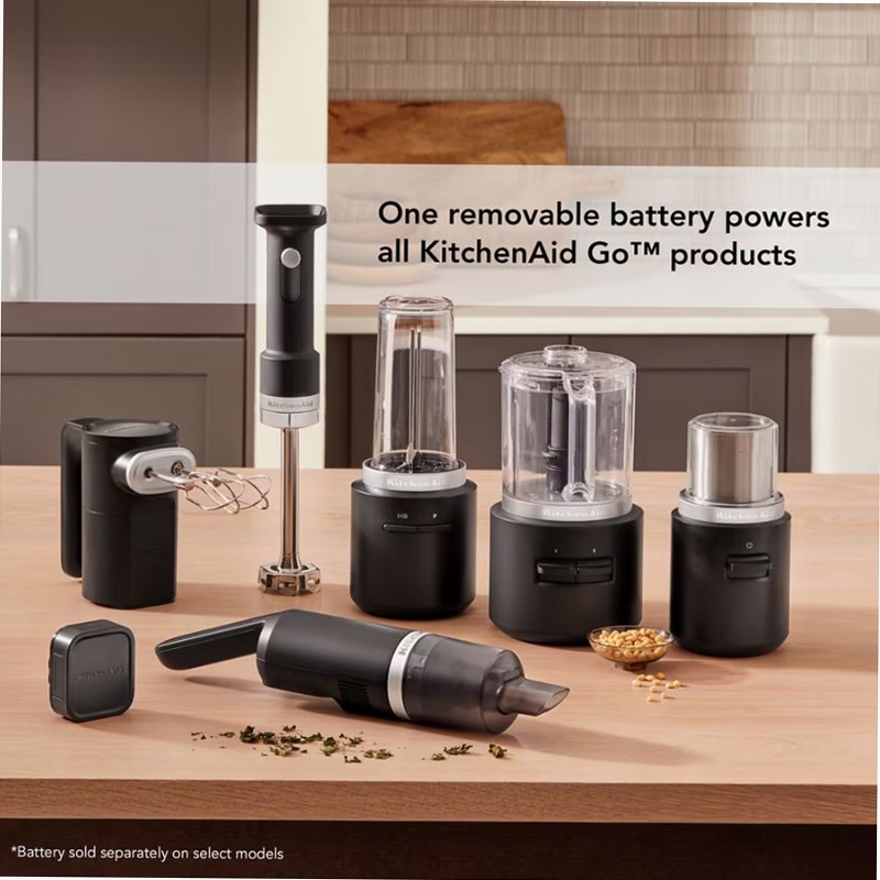 KitchenAid Go® Miscelatore personale senza cordone - batteria inclusa