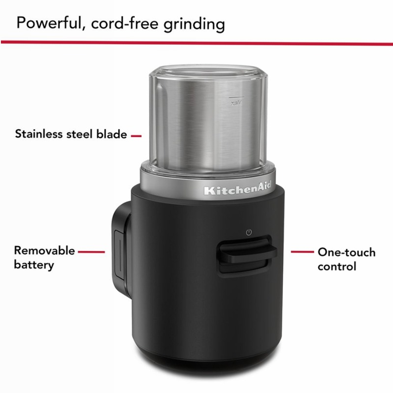 Grinder da caffè KitchenAid Go® - batteria inclusa