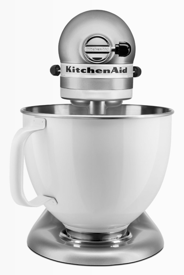 Mixer Tilt-Head Artisan® 5 Quart White Acciaio