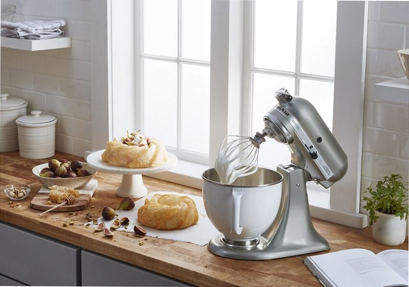 Mixer Tilt-Head Artisan® 5 Quart White Acciaio