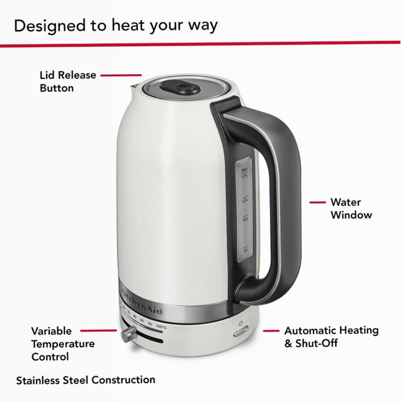 KitchenAid 1.7 Litro Bollitore Elettrico Blu