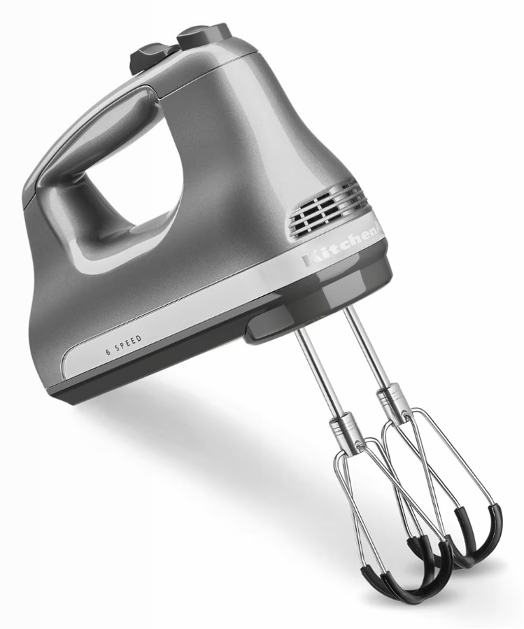 Mixiera Manuale a 6 Velocità con Beater Flex Edge