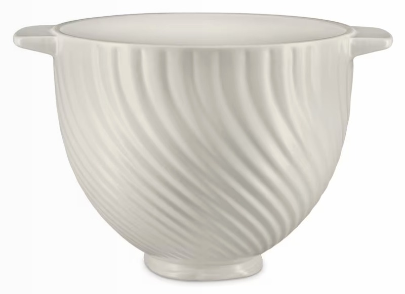 Bowl Ceramic Meringue 5 Quart