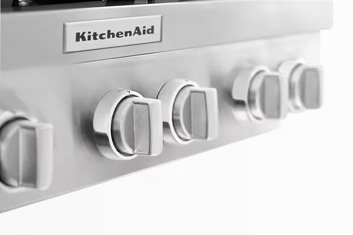 KitchenAid® 36'' 6-Burner Commercial-Style Gas Rangetop