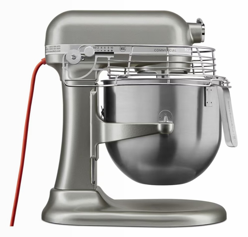 Miscelatore NSF Certified® Commercial Series 8 Quart Bowl-Lift Stand Acciaio