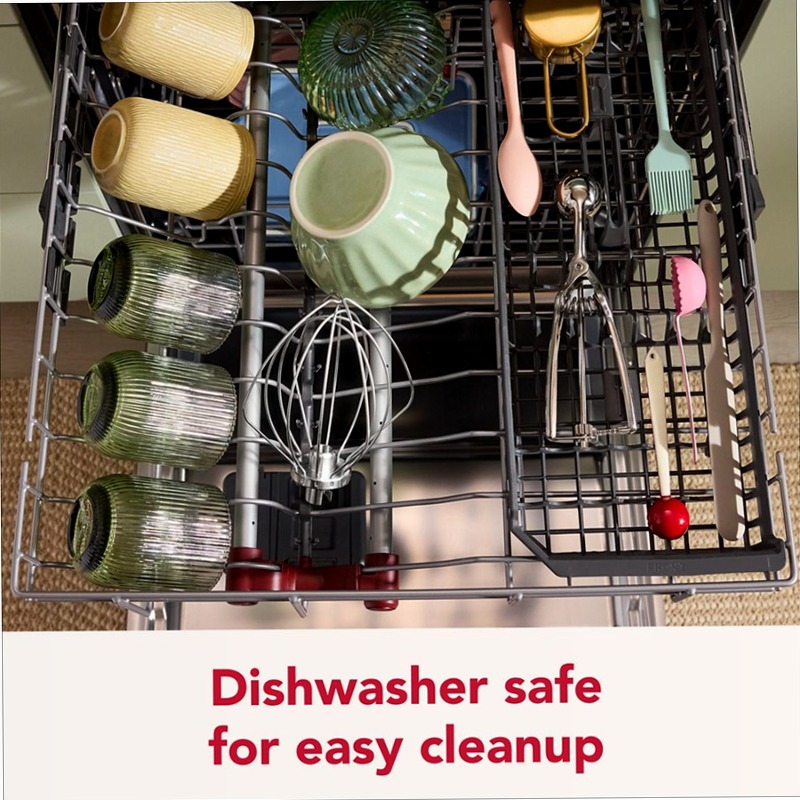 Durable stainless steel wire whip for select KitchenAid® tilt-head stand mixers
