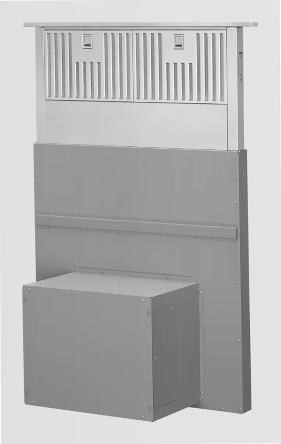 Ventilazione downdraft retrattile KitchenAid