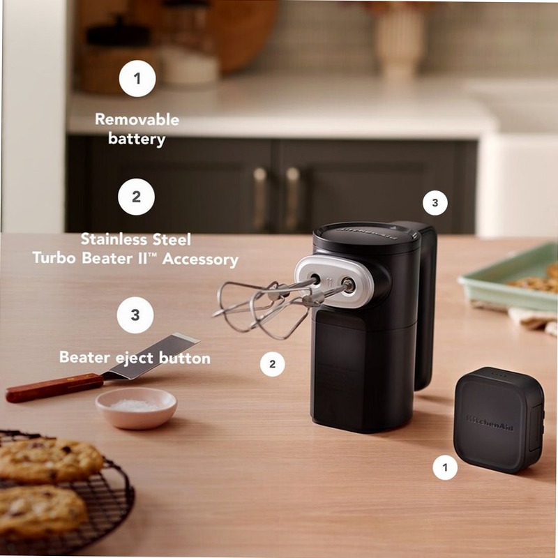 KitchenAid GoTM Miscelatore a Batteria - 60 Minuti di Funzionamento Continuo