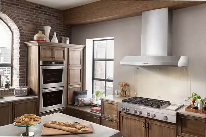 Rangetop KitchenAid® 48'' 6-Burner Gas con Griddle