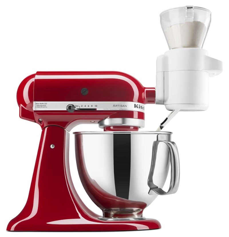 Sifter + aggancio scala per ricette perfette