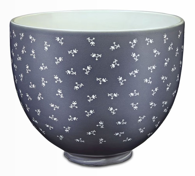 5 Quart Vintage Fiori di Ceramica