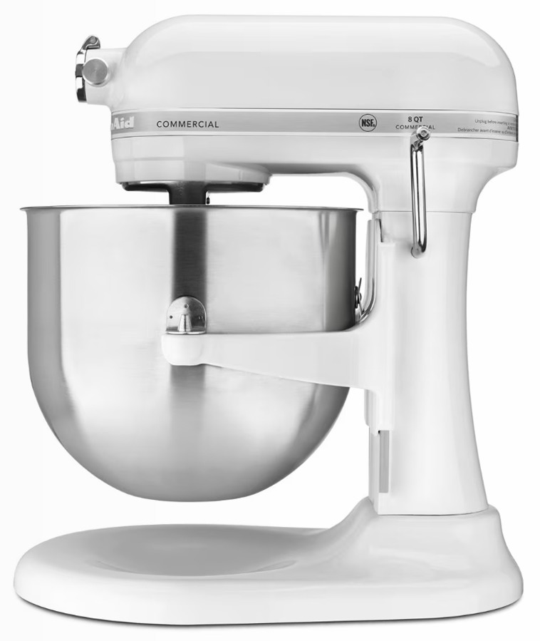 KitchenAid® NSF Certified® Commercial Series 8 Quart Bowl Lift Stand Mixer
