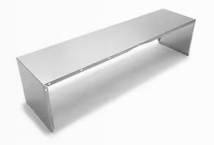 Copripiumino KitchenAid 48 pollici in acciaio inox