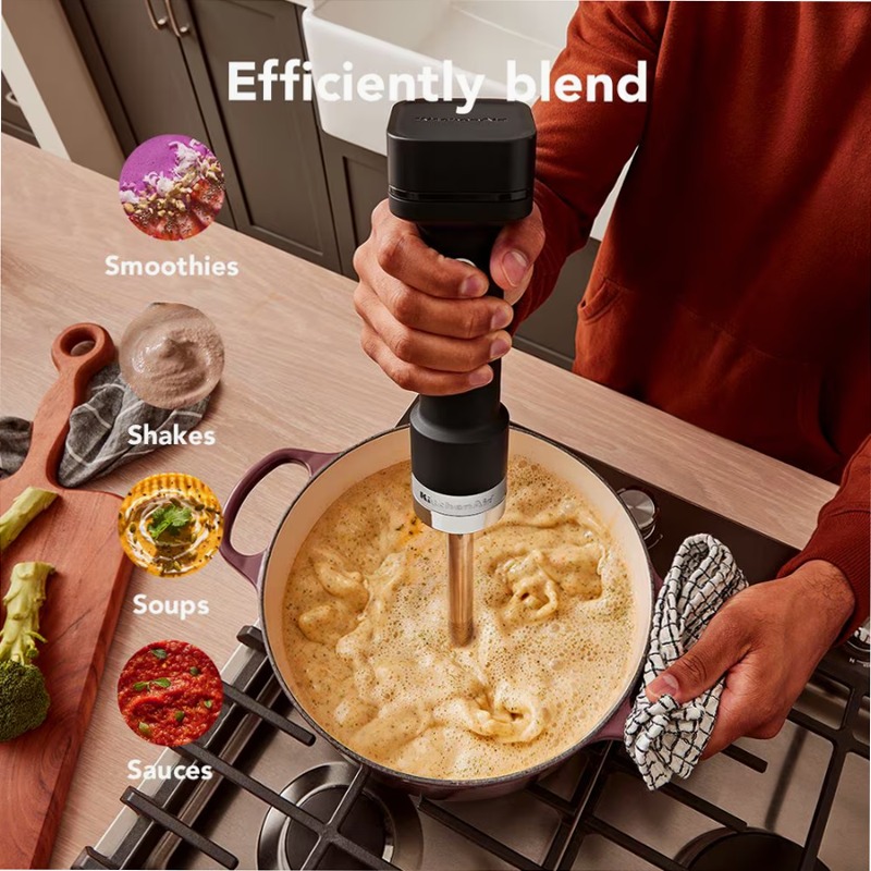 KitchenAid Go® Miscelatore a mano senza cordone - batteria inclusa